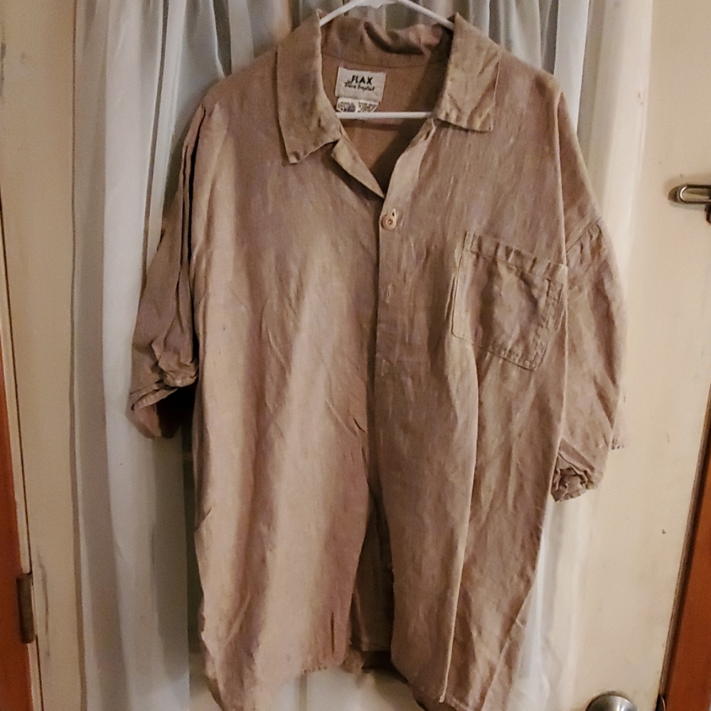 Flax 100% linen blouse